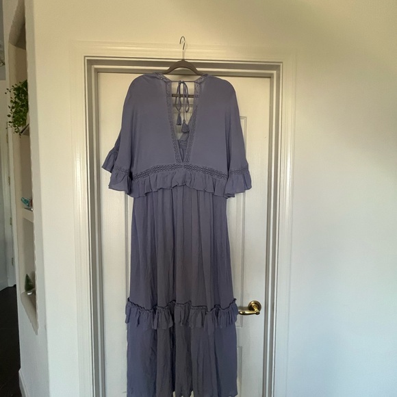 Free People Maxi Dress duster - Picture 2 of 7